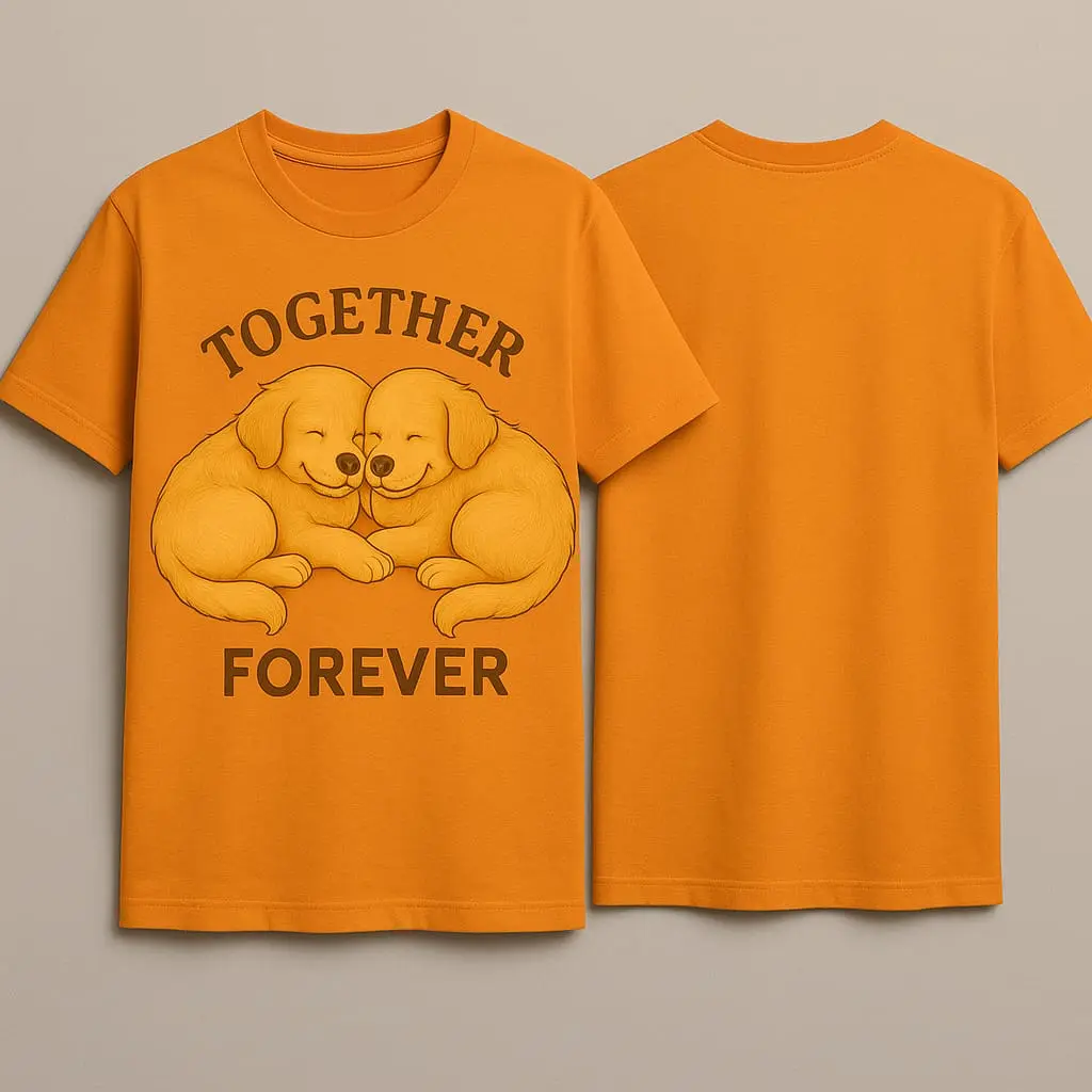 Orange Love Forever T-Shirt