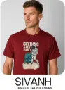 Maroon Astronaut Vibe T-Shirt
