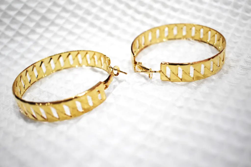 [SVAJROUNDE0001] Round Design Earrings