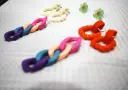 Four Set Multicolor Earrings Set