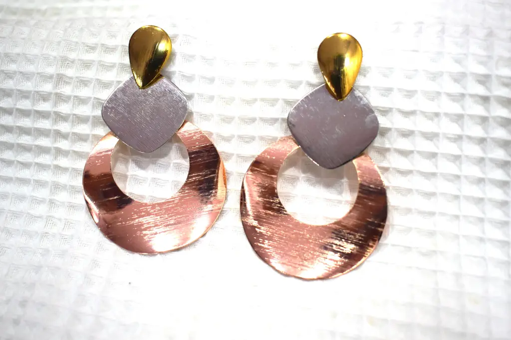 Multicolor Round Earrings