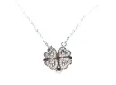 Four Leaf Magnetic Chain Pendant