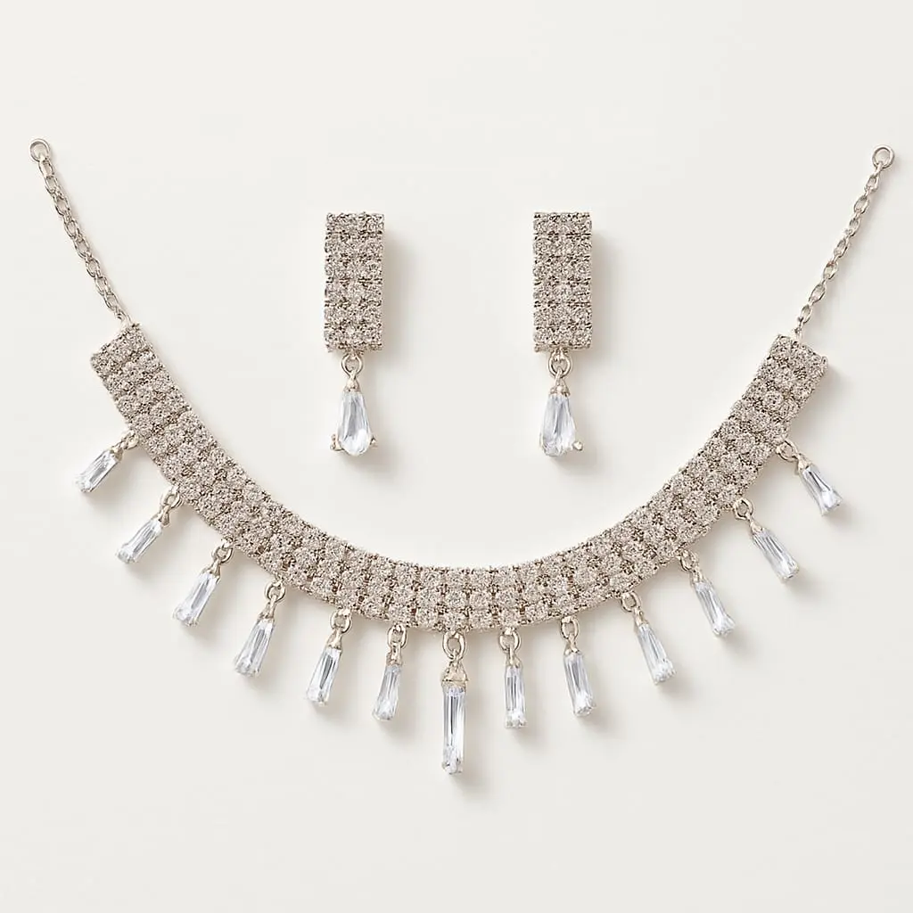 Zircon Stone Necklace